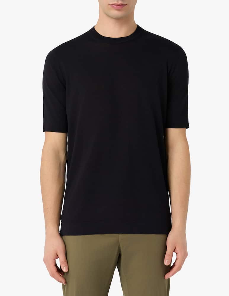 Filippo De Laurentiis T-shirt fit dritto crepe - immagine 1 Filippo De Laurentiis T-shirt fit dritto crepe - immagine 1