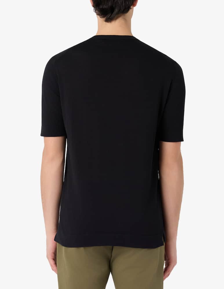 Filippo De Laurentiis T-shirt fit dritto crepe - immagine 3 Filippo De Laurentiis T-shirt fit dritto crepe - immagine 3