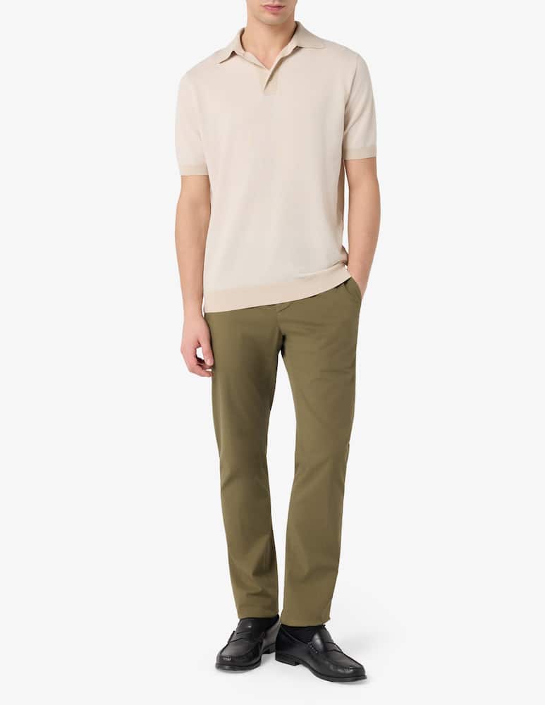 rinascente Filippo De Laurentiis Polo piquet bicolore