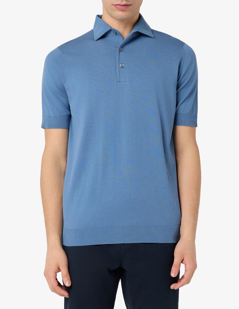Filippo De Laurentiis Crepe polo shirt - picture 1 Filippo De Laurentiis Crepe polo shirt - picture 1