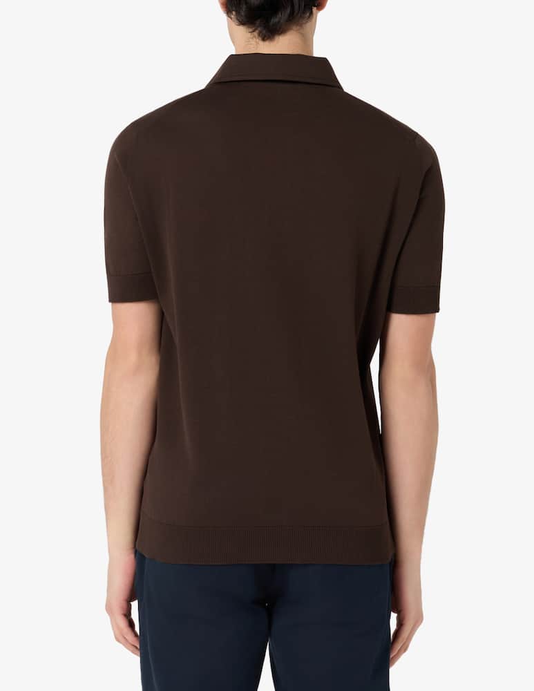 rinascente Filippo De Laurentiis Polo paramontura crepe