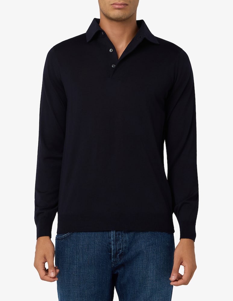 Filippo De Laurentiis Long-sleeve polo t-shirt - picture 1 Filippo De Laurentiis Long-sleeve polo t-shirt - picture 1