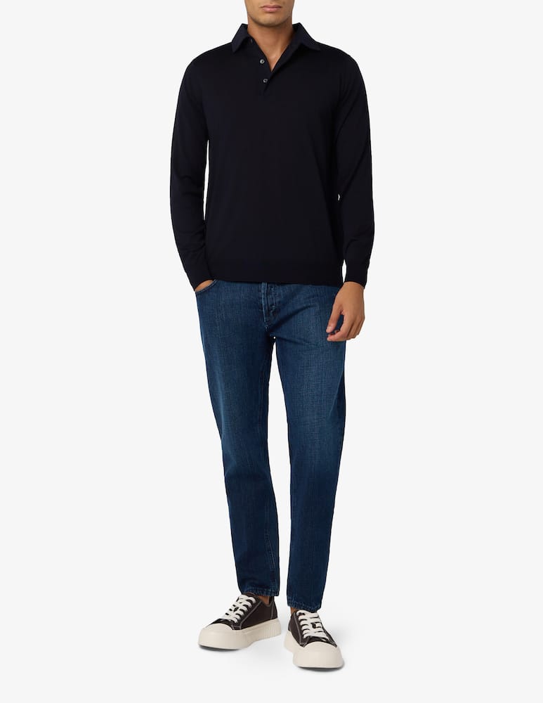 Filippo De Laurentiis Long-sleeve polo t-shirt - picture 2 Filippo De Laurentiis Long-sleeve polo t-shirt - picture 2