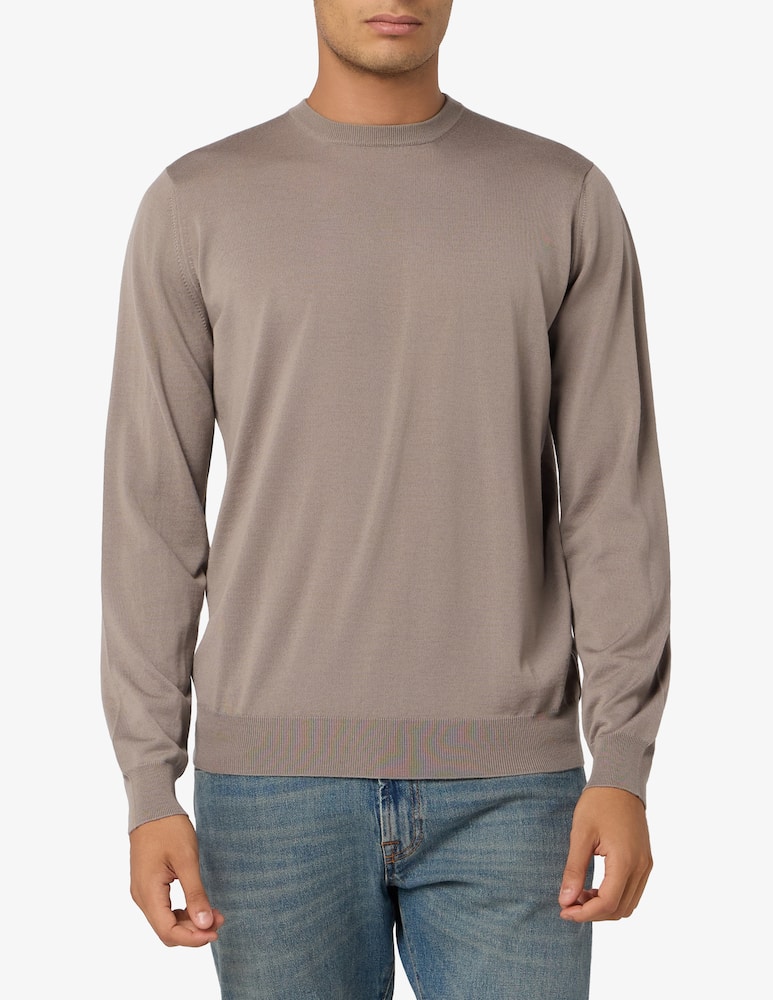 Filippo De Laurentiis Maglia girocollo in lana merino - immagine 1 Filippo De Laurentiis Maglia girocollo in lana merino - immagine 1