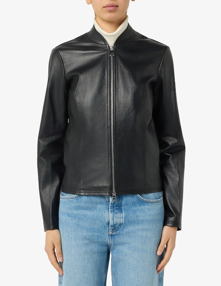 rinascente Peuterey Giubbotto in pelle con zip