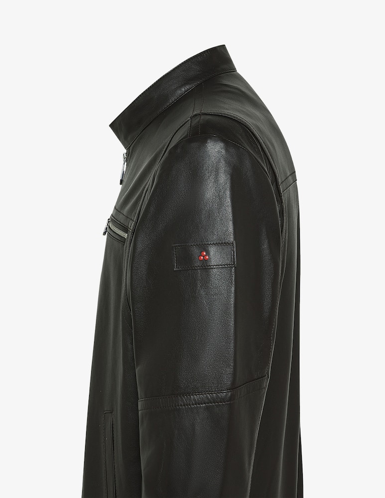 rinascente Peuterey Biker pelle jacket