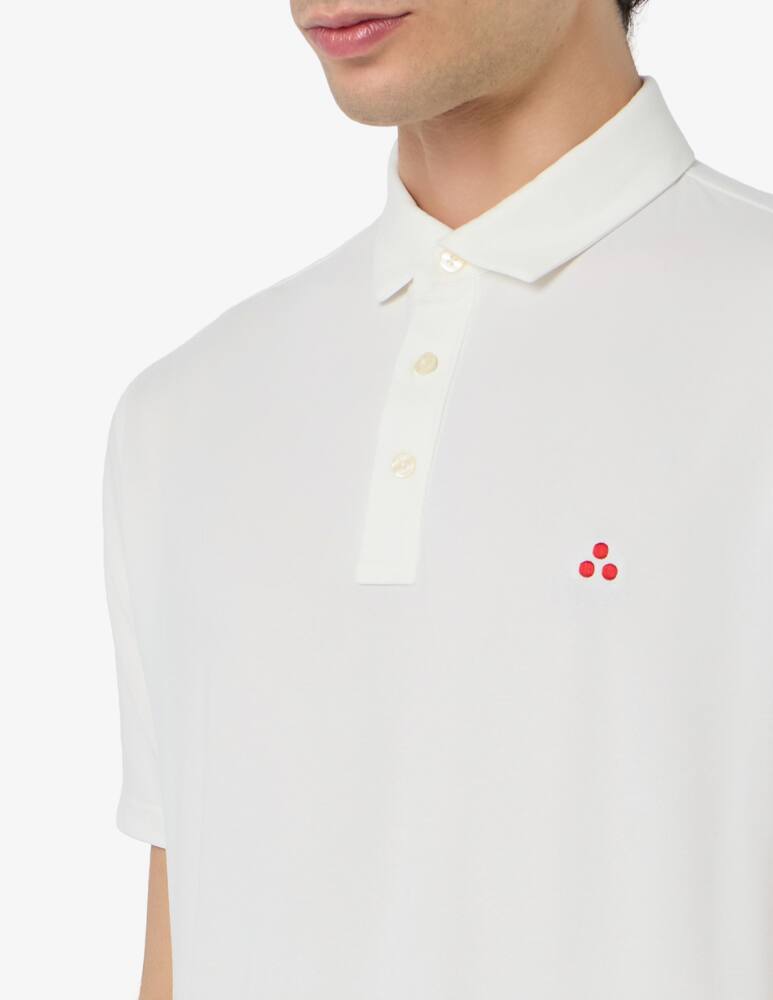 rinascente Peuterey Polo in cotone seta con logo