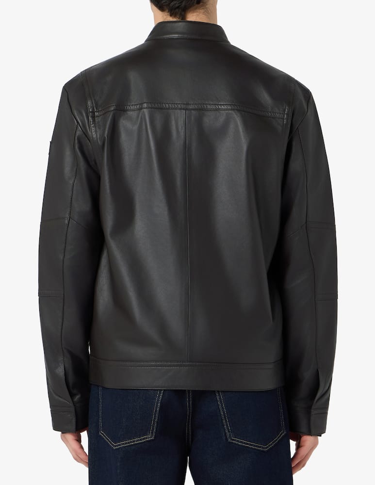 Peuterey Biker leather jacket - picture 3 Peuterey Biker leather jacket - picture 3