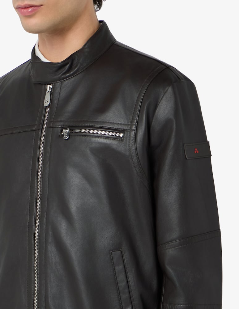 rinascente Peuterey Biker leather jacket