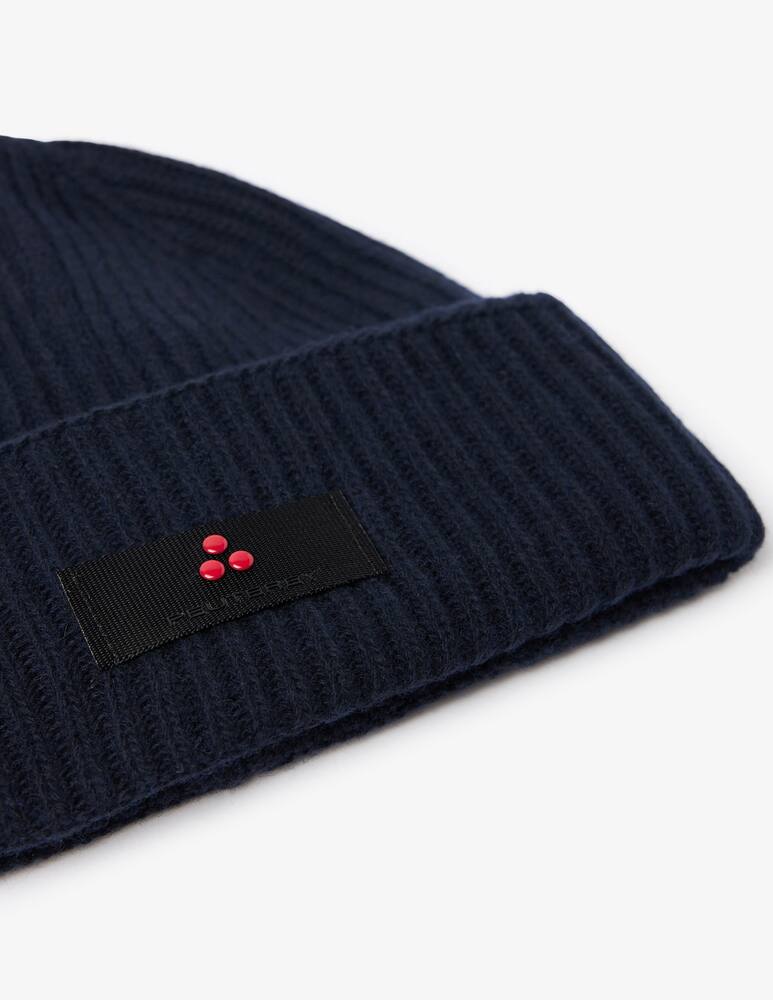 rinascente Peuterey Beanie costine patch logo