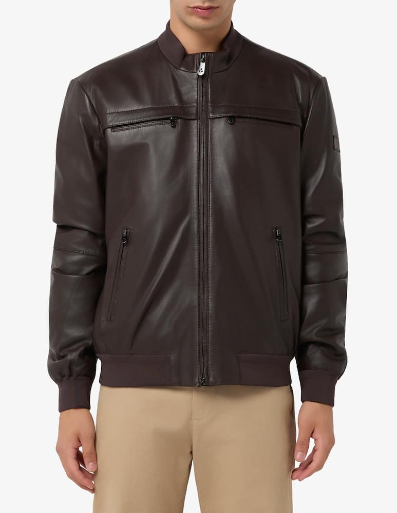 rinascente Peuterey Giubbino imbottito pelle