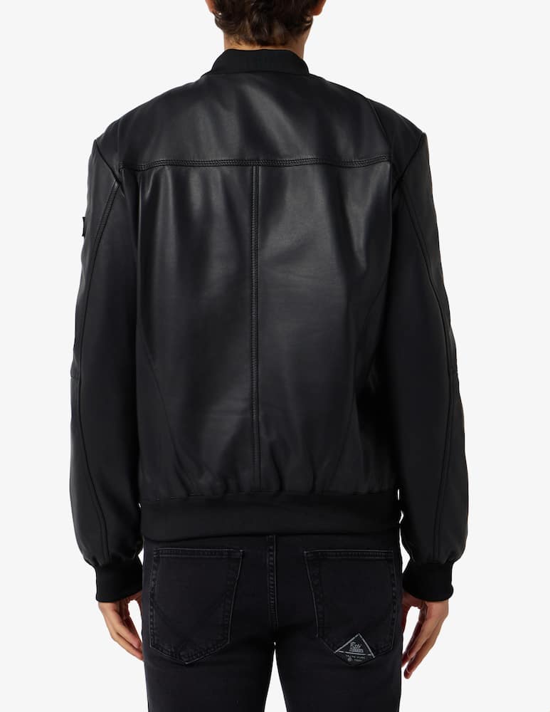 rinascente Peuterey Bomber imbottito in pelle