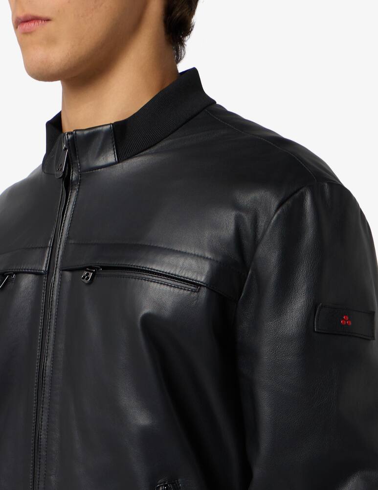 Peuterey Bomber imbottito in pelle - immagine 4