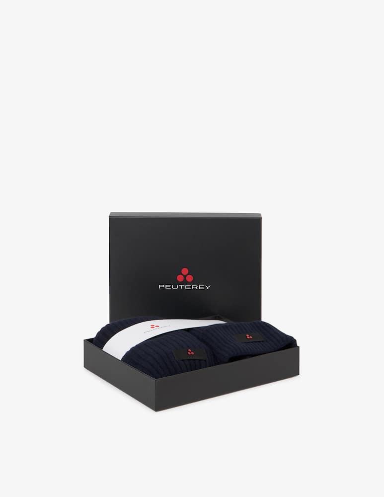 rinascente Peuterey Gift box beanie and scarf