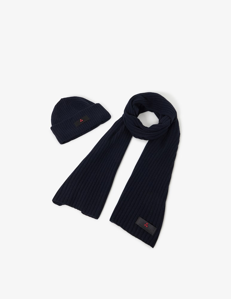 rinascente Peuterey Gift box beanie and scarf