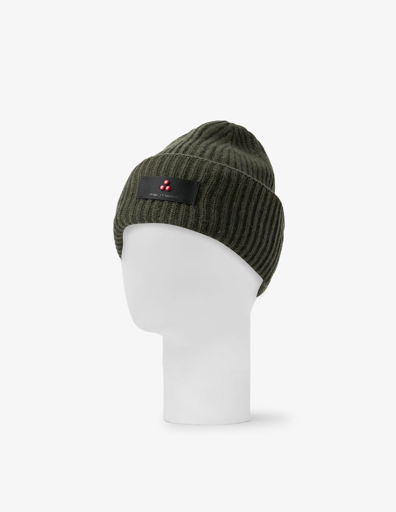 rinascente Peuterey Beanie costine patch logo