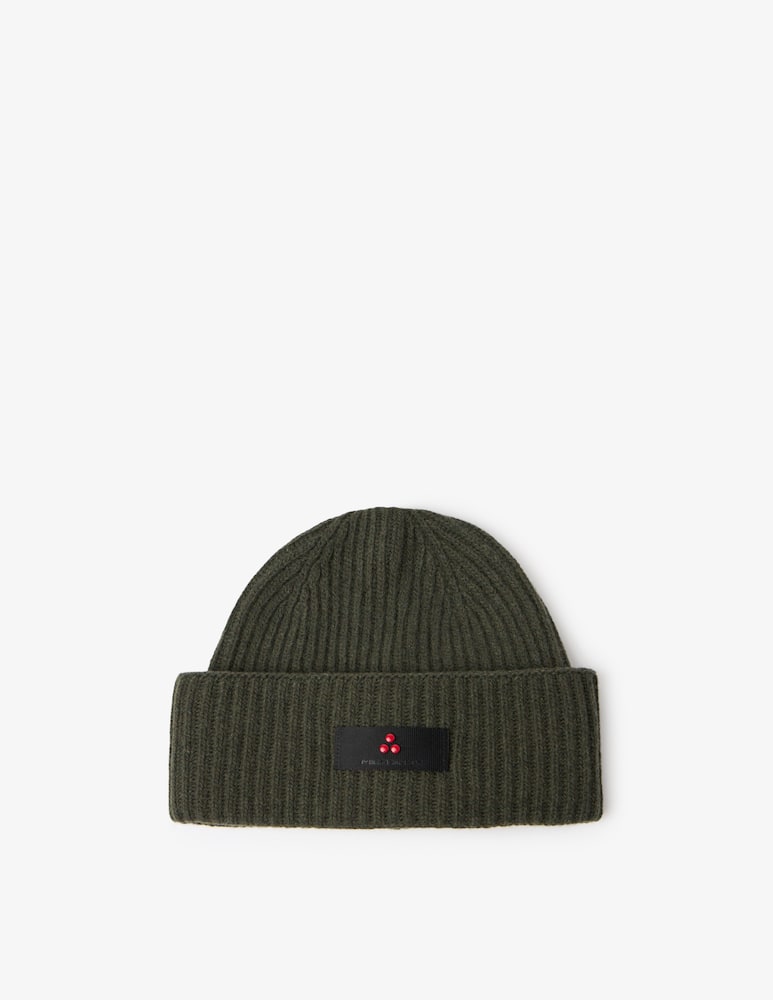 rinascente Peuterey Beanie costine patch logo