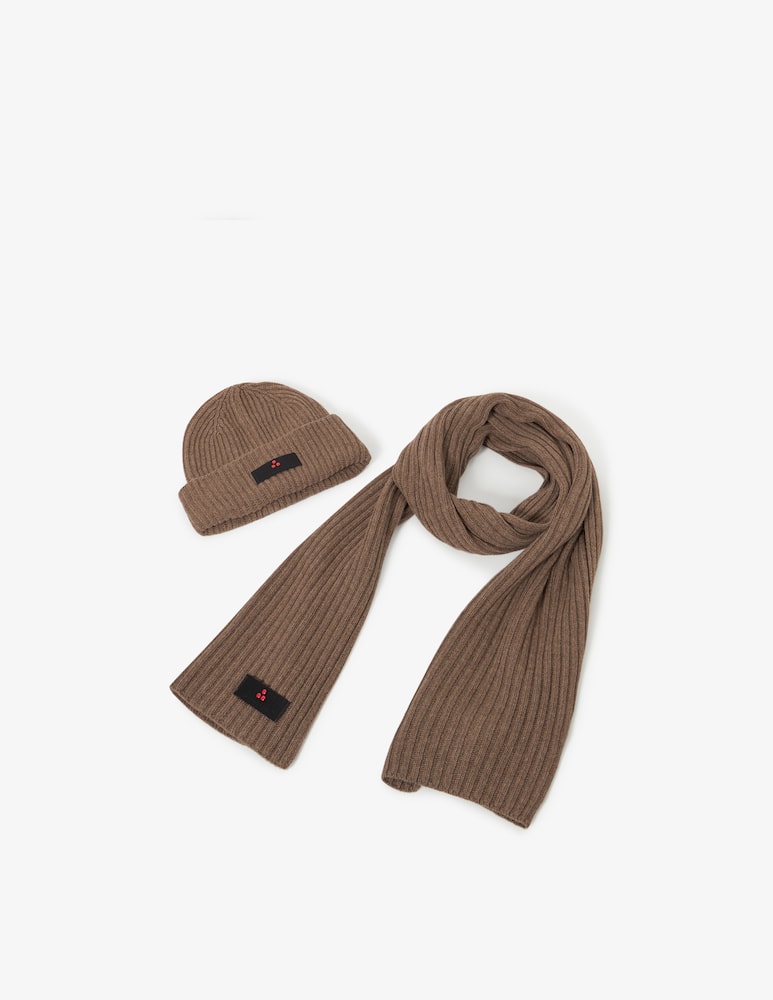 rinascente Peuterey Gift box beanie and scarf