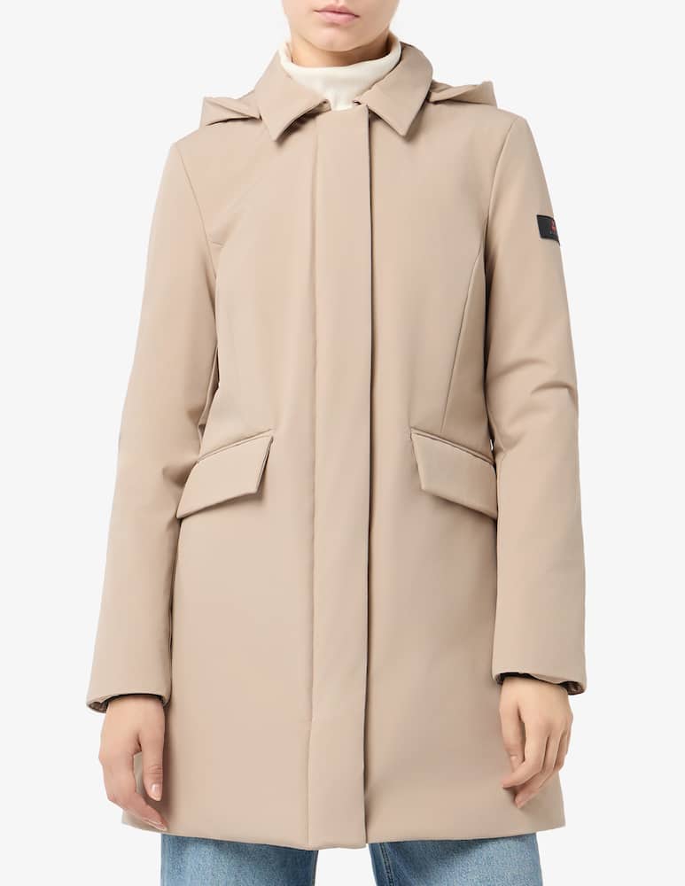 rinascente Peuterey Removable hooded down softshell jacket
