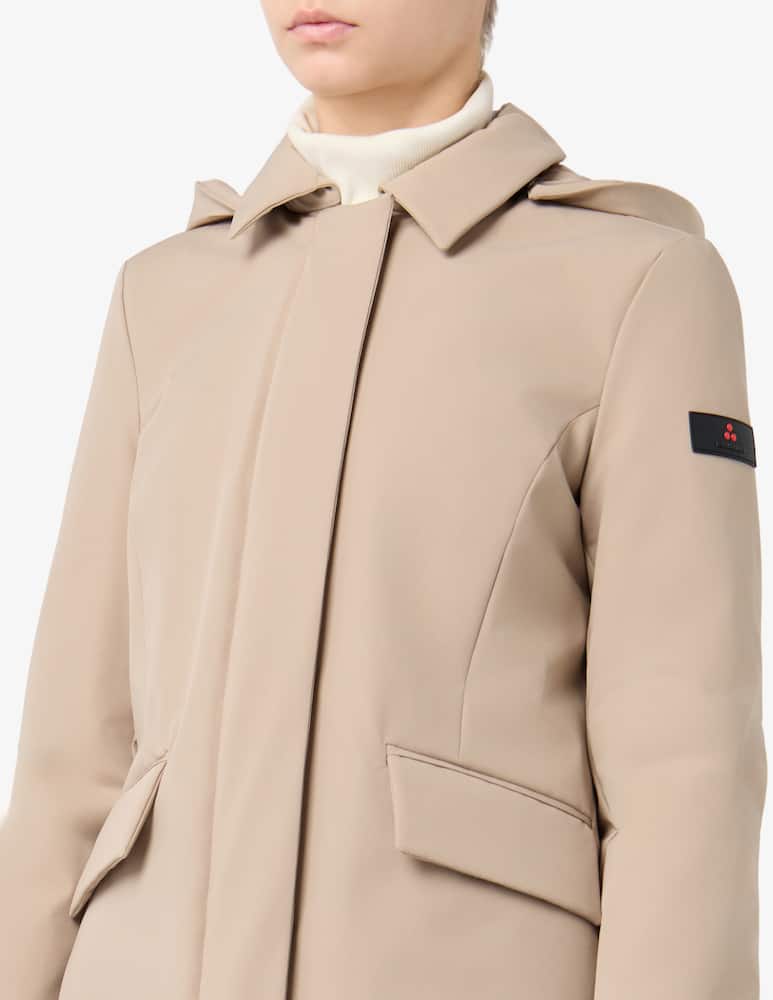 rinascente Peuterey Removable hooded down softshell jacket