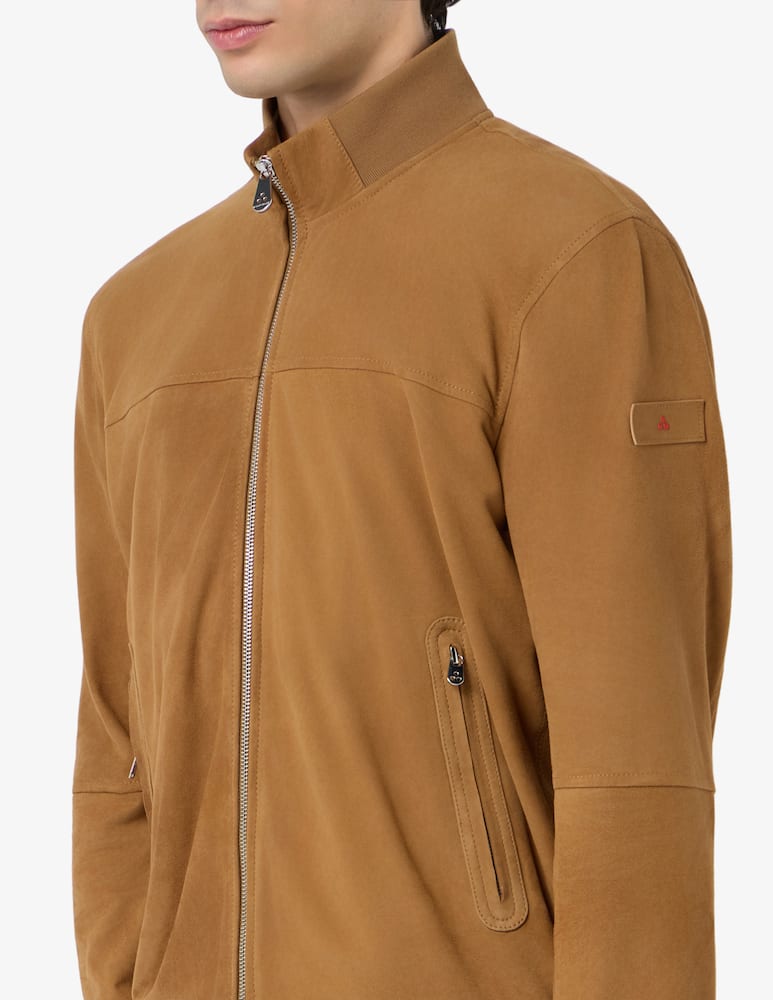 rinascente Peuterey Bomber in suede Sands