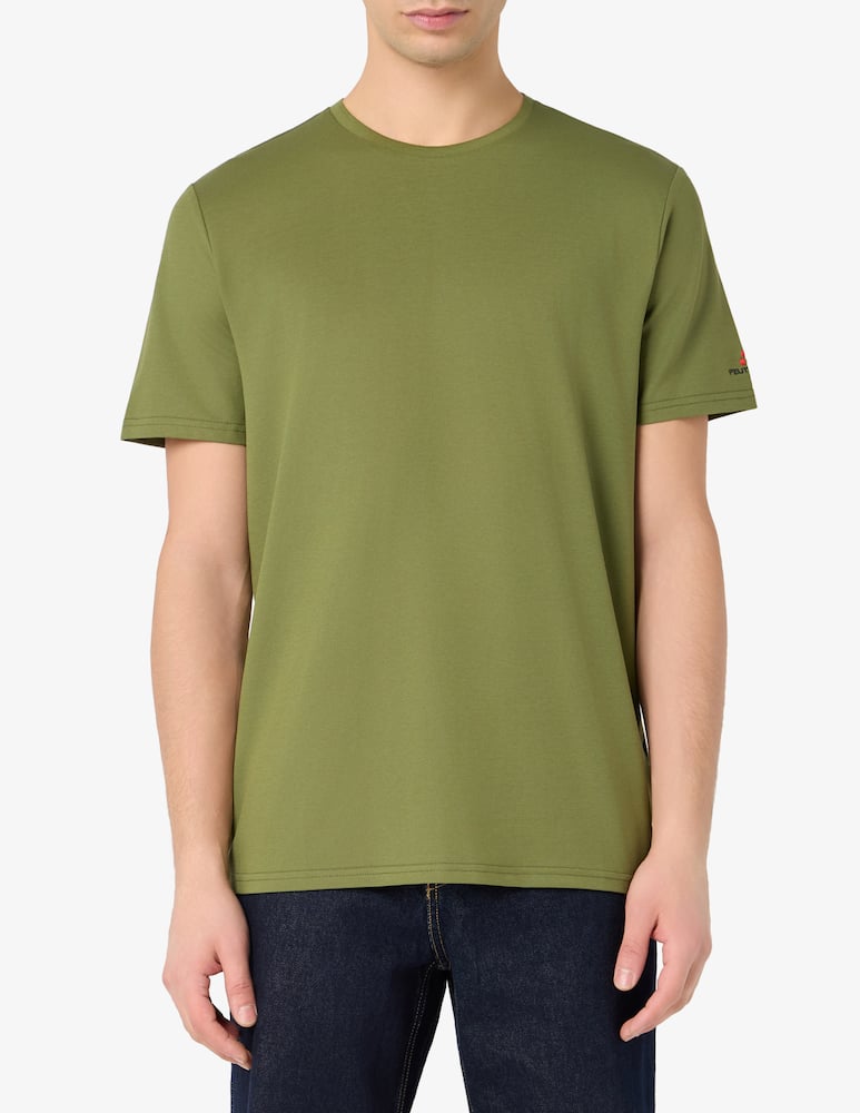 rinascente Peuterey T-shirt in cotone e seta con loghino