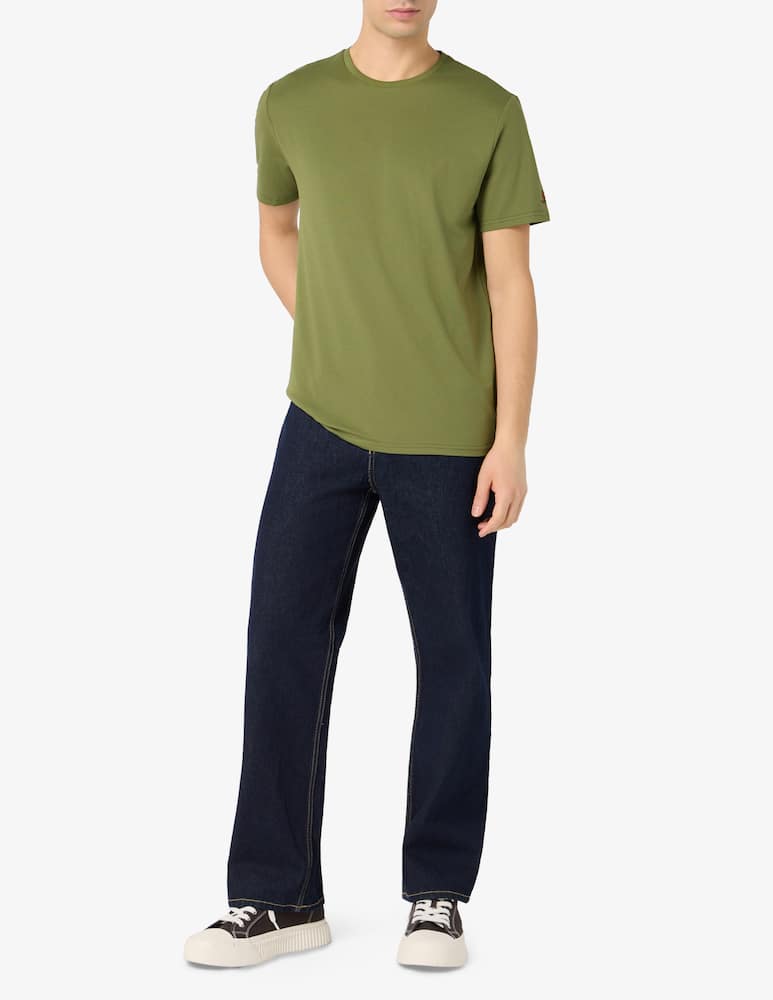 rinascente Peuterey T-shirt in cotone e seta con loghino