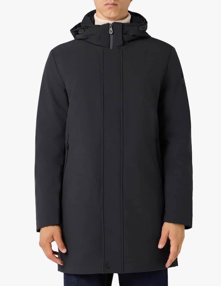 Peuterey Softshell hooded long jacket - picture 1 Peuterey Softshell hooded long jacket - picture 1