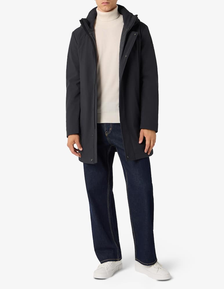 Peuterey Softshell hooded long jacket - picture 2 Peuterey Softshell hooded long jacket - picture 2