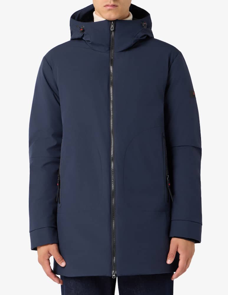 Peuterey Long softshell hooded jacket - picture 1 Peuterey Long softshell hooded jacket - picture 1
