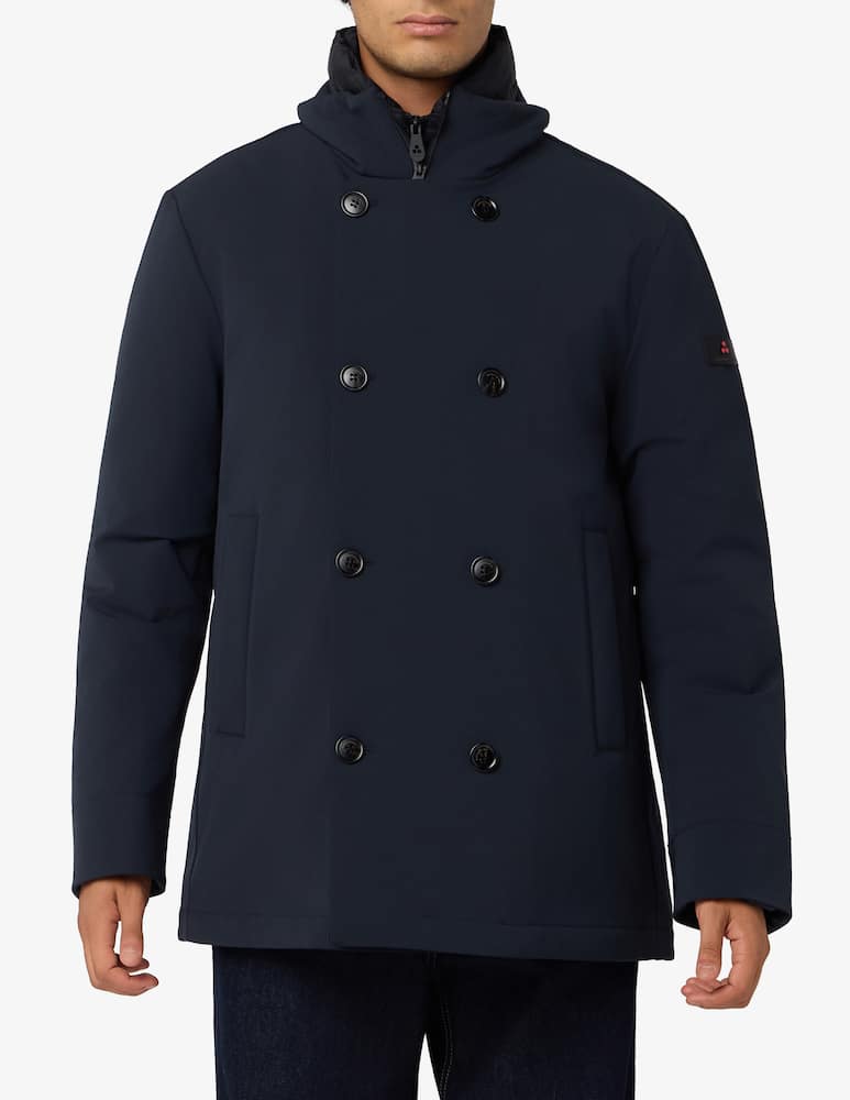 Peuterey Cappotto stretch in piuma con pettorina staccabile - immagine 1 Peuterey Cappotto stretch in piuma con pettorina staccabile - immagine 1