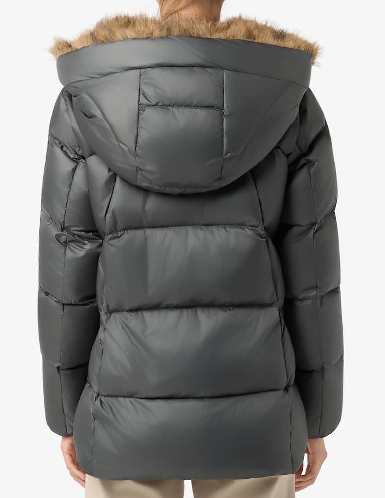 Peuterey Faux fur hooded puffer jacket - picture 3 Peuterey Faux fur hooded puffer jacket - picture 3