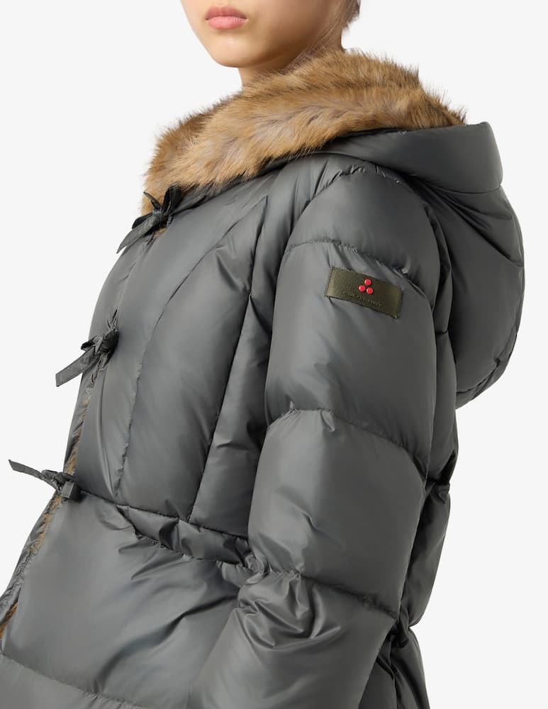 Peuterey Faux fur hooded puffer jacket - picture 4 Peuterey Faux fur hooded puffer jacket - picture 4