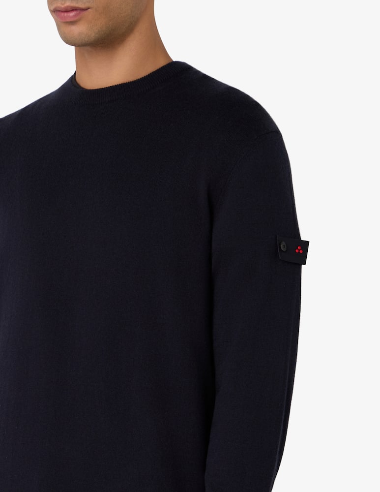 Peuterey cotton wool crewneck jumper - picture 4