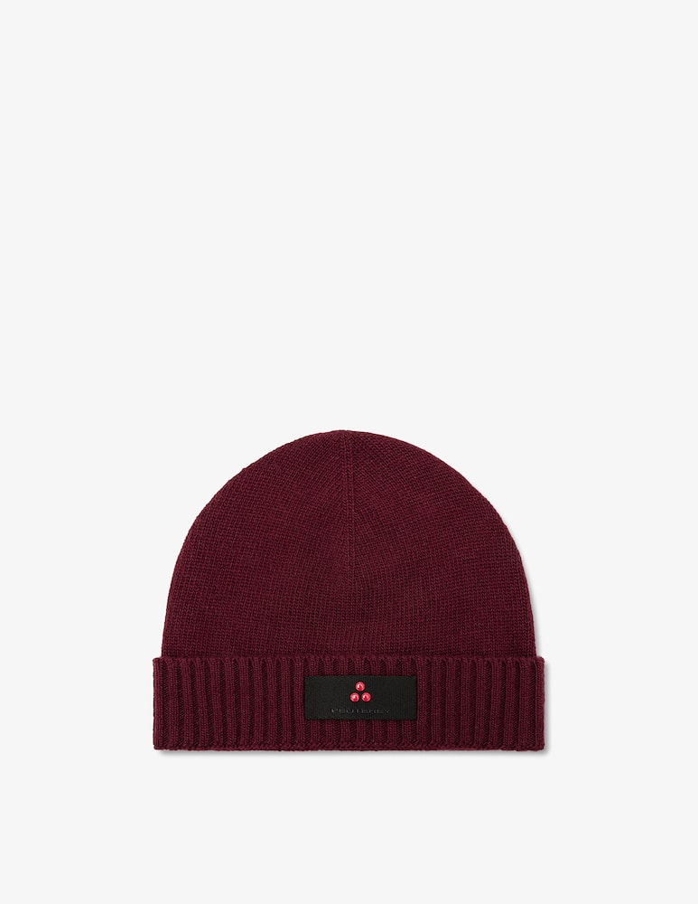 rinascente Peuterey logo beanie