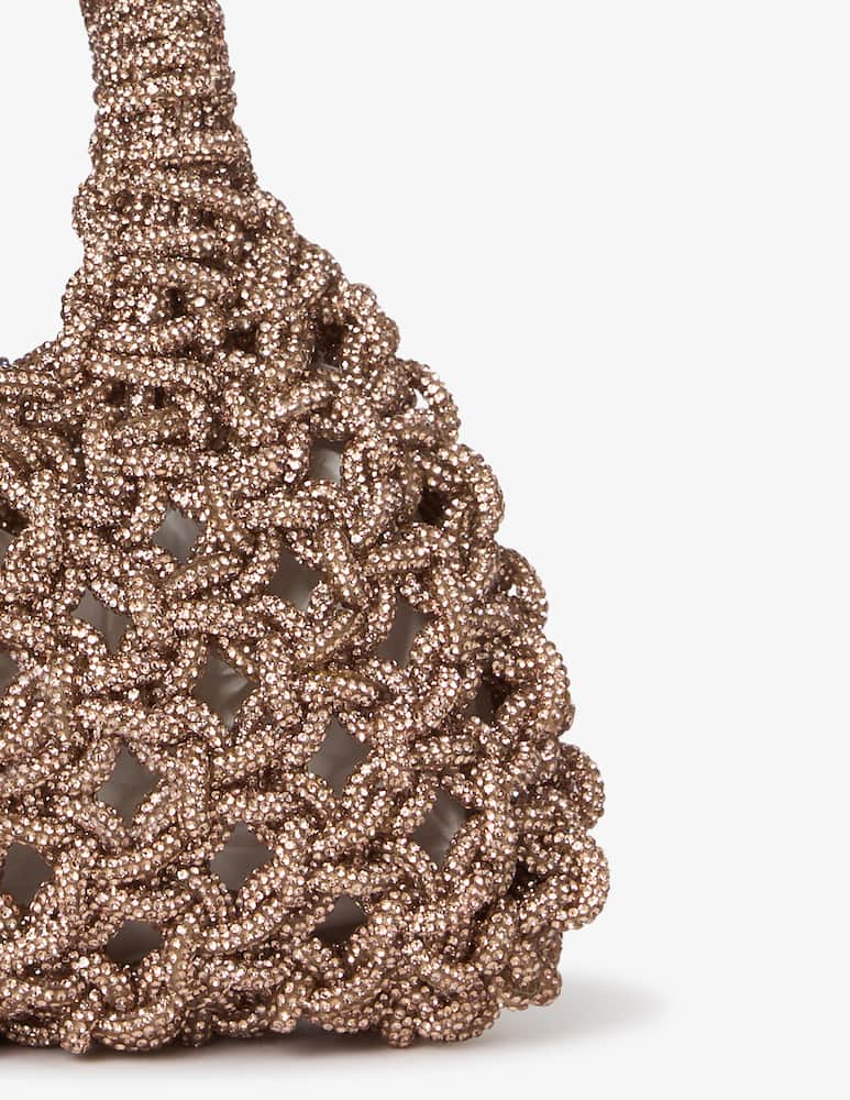 rinascente Hibourama Borsa a mano intrecciata Vannifique Mini