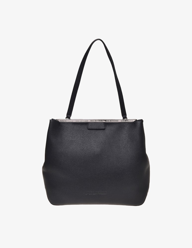 rinascente Love Moschino Giant shop clutch