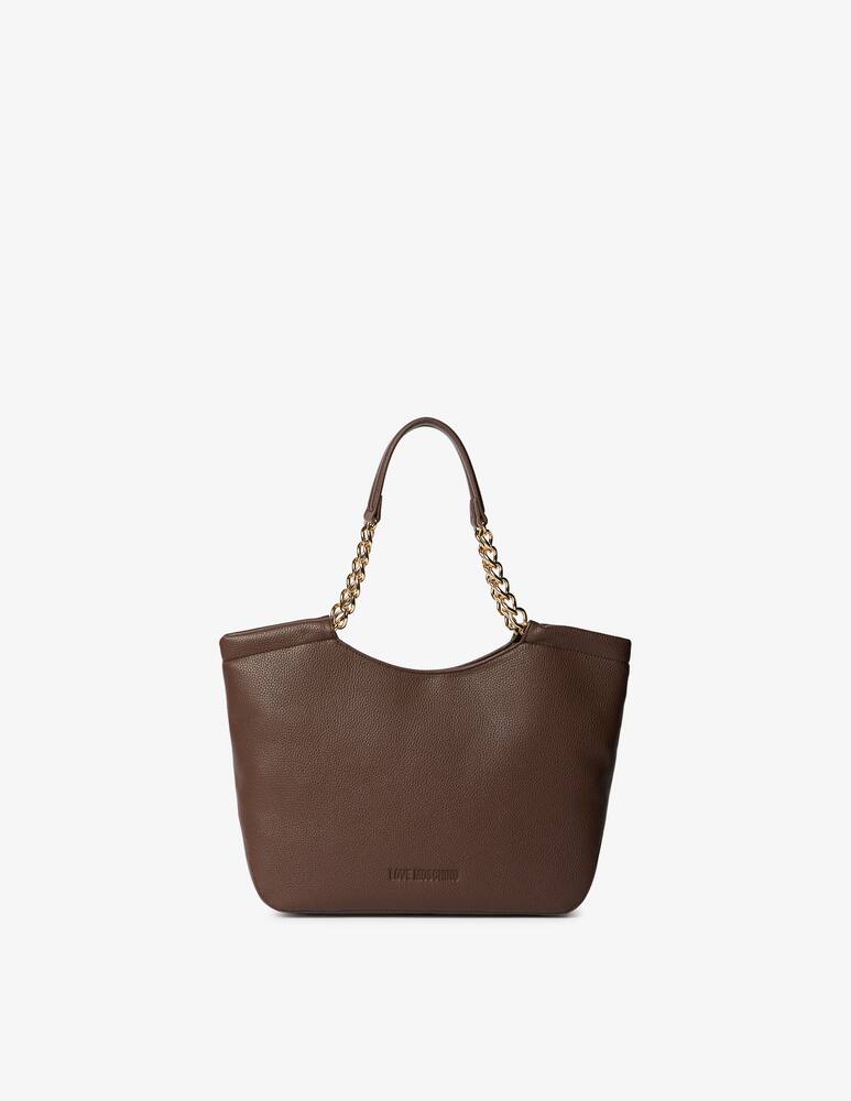 Love Moschino Borsa shopper con catena Giant - immagine 1 Love Moschino Borsa shopper con catena Giant - immagine 1