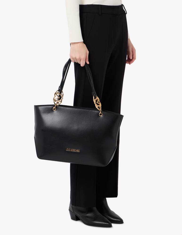 rinascente Love Moschino Jewel shopper bag