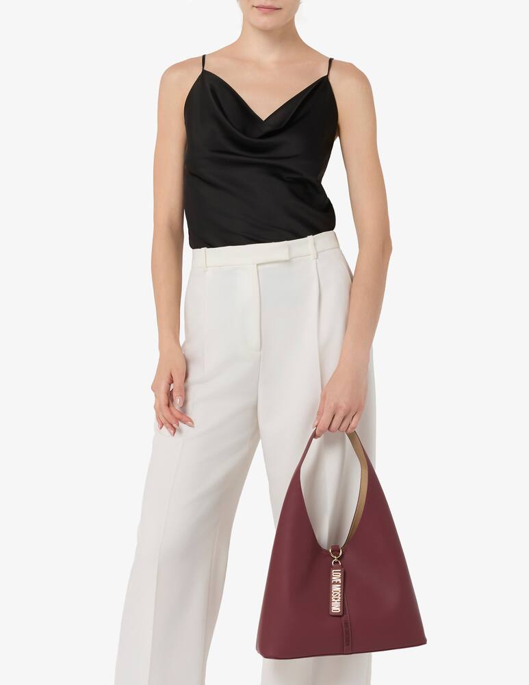 rinascente Love Moschino Zipped hobo bag