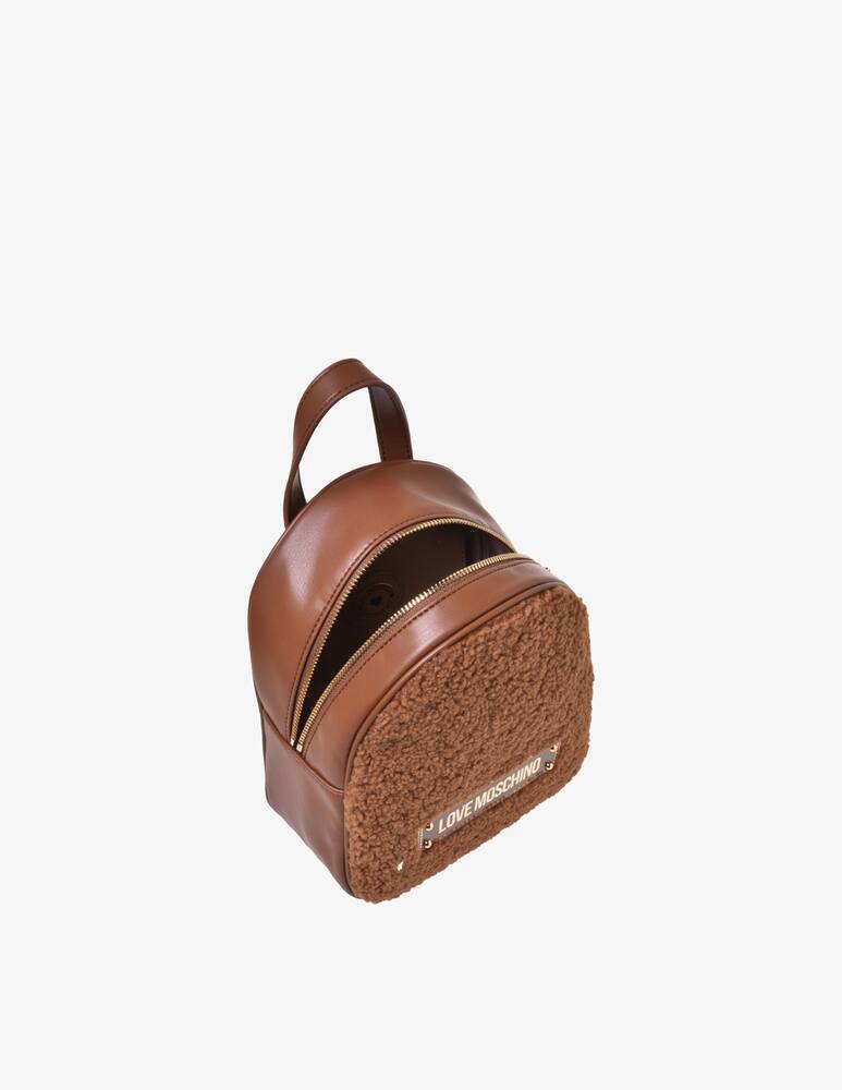 rinascente Love Moschino Poodle teddy backpack