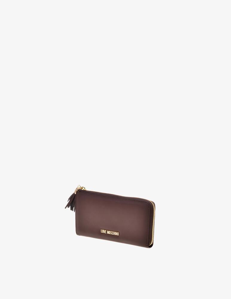 rinascente Love Moschino Essential ziparound wallet