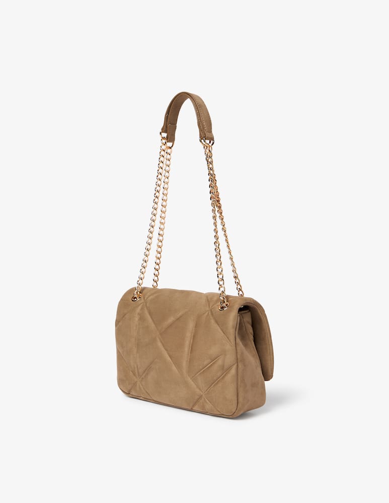 rinascente Love Moschino Patta embossed shoulder bag