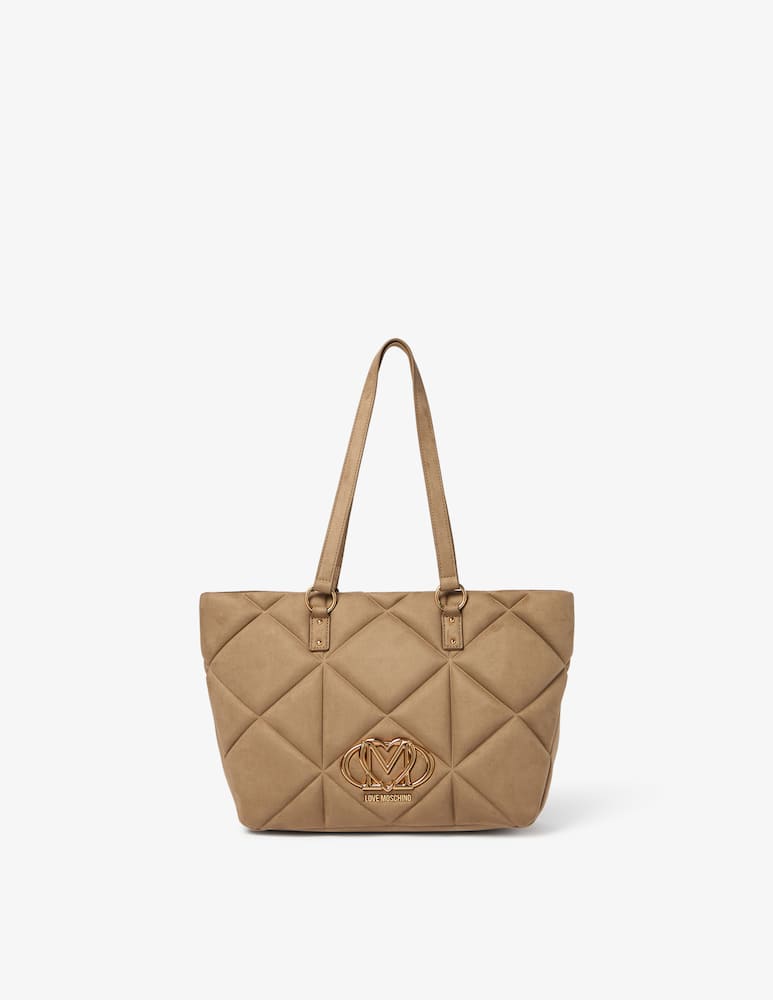 rinascente Love Moschino Embossed shopper bag
