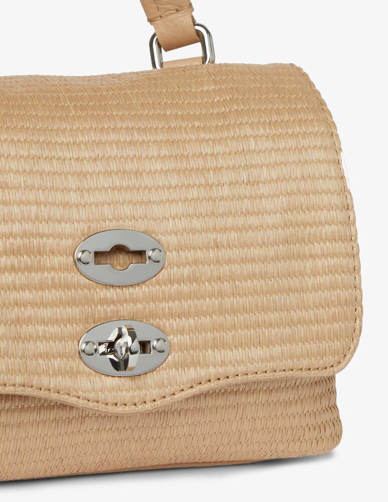 rinascente Zanellato Borsa Postina baby net rafia