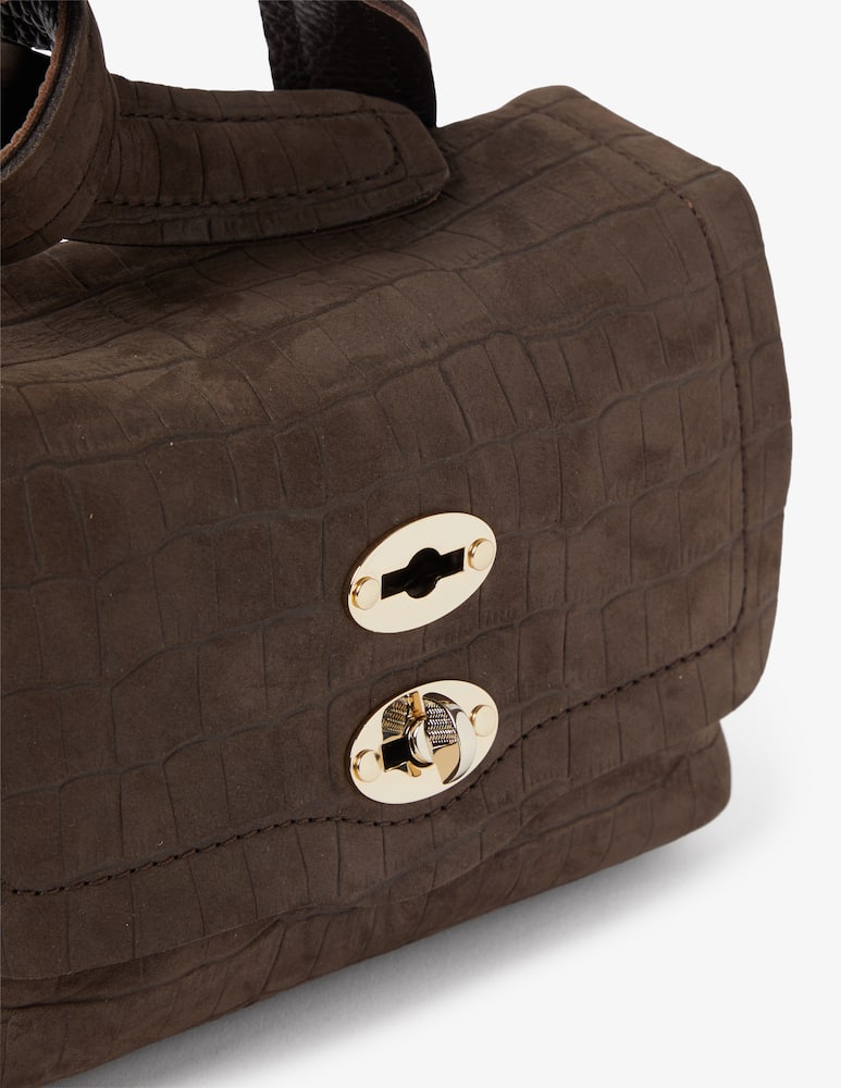 Zanellato Borsa Postina Jones Caiman baby - immagine 4 Zanellato Borsa Postina Jones Caiman baby - immagine 4