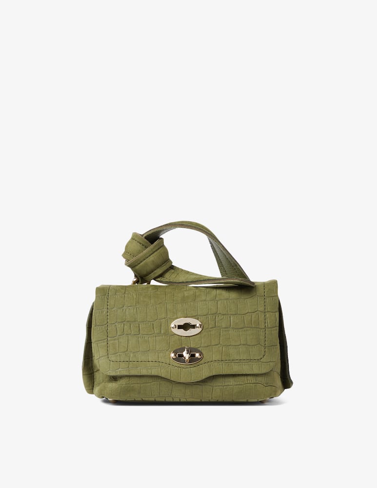 Zanellato Borsa Postina Jones Caiman baby - immagine 1 Zanellato Borsa Postina Jones Caiman baby - immagine 1