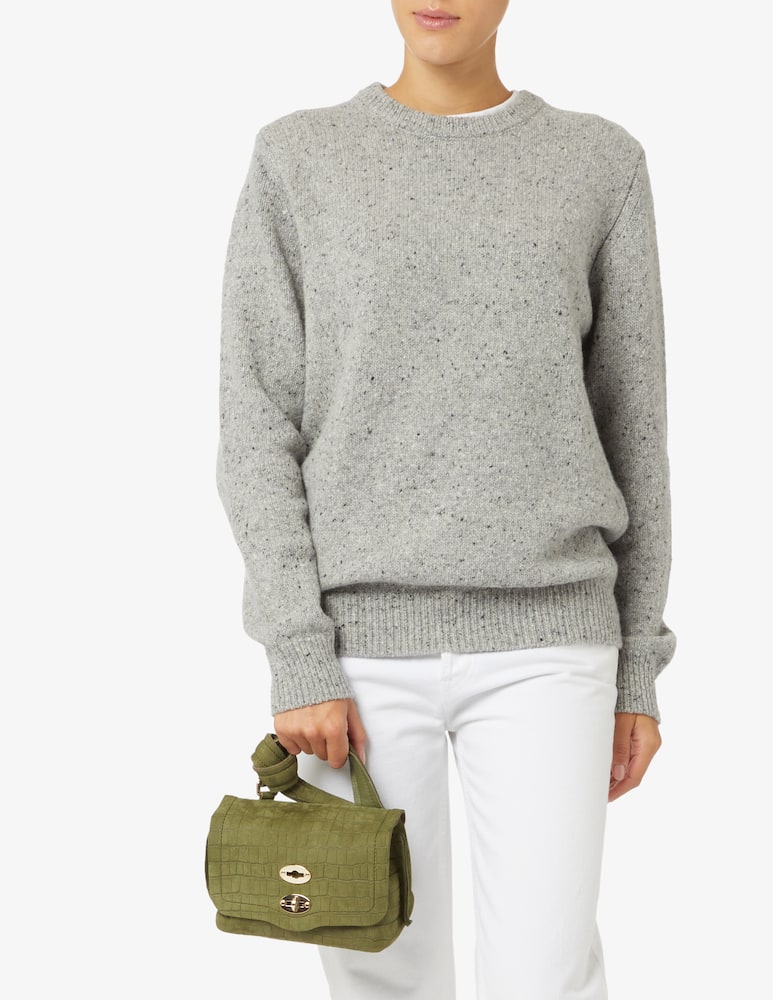 rinascente Zanellato Borsa Postina Jones Caiman baby