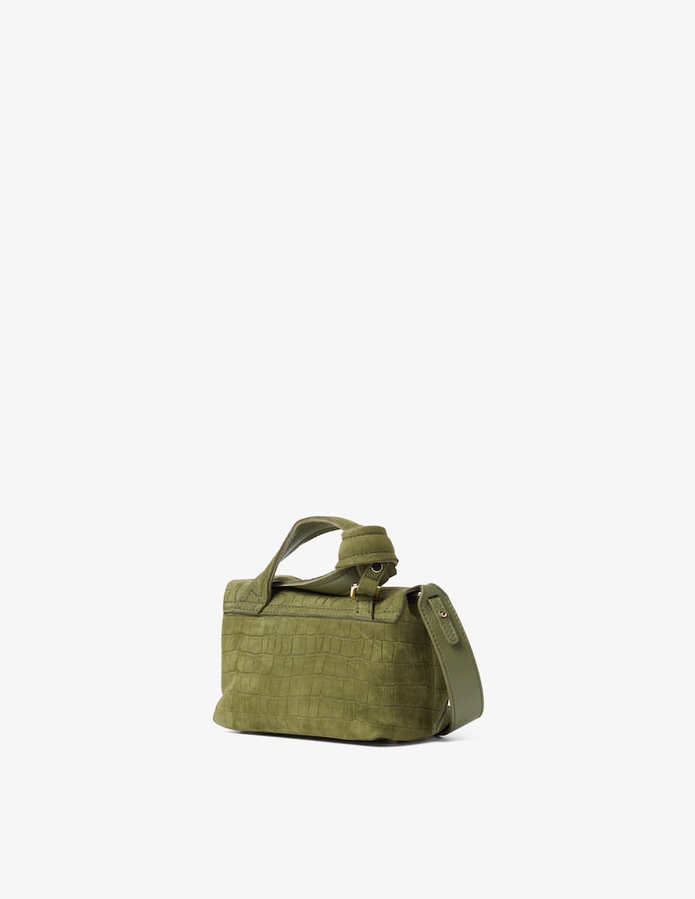 Zanellato Borsa Postina Jones Caiman baby - immagine 3 Zanellato Borsa Postina Jones Caiman baby - immagine 3