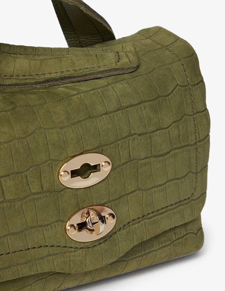 Zanellato Borsa Postina Jones Caiman baby - immagine 4 Zanellato Borsa Postina Jones Caiman baby - immagine 4